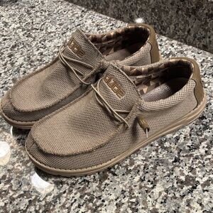 Hey Dude Brown Slip-On Loafers